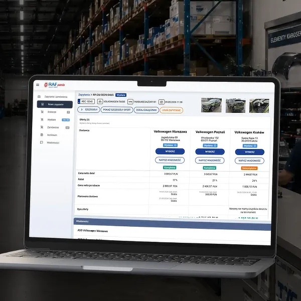 Platforma części – Rafparts